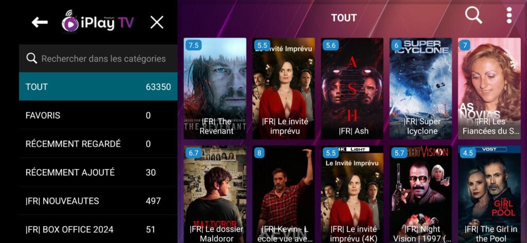iPlay IPTV Films