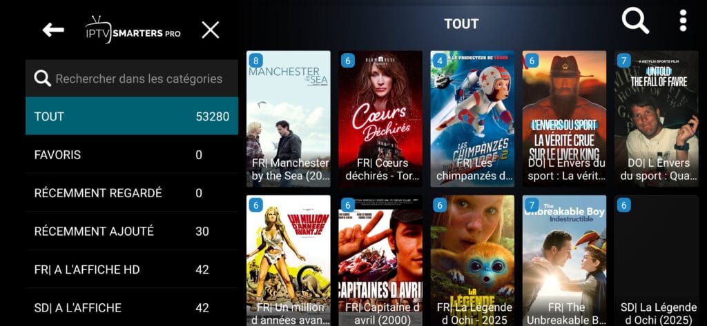 Foxx IPTV Film